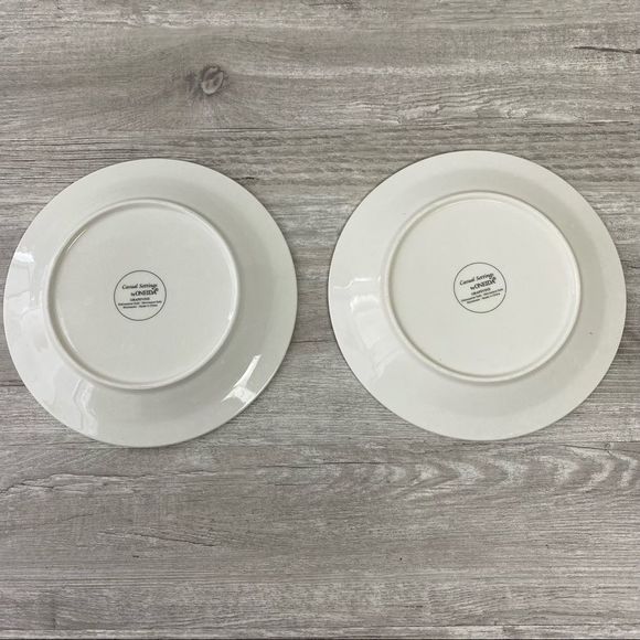 🧧SOLD🧧Casual setting by Oneida grapevine set of 2 plates - Picture 4 of 5